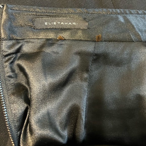 Elie Tahari Long Black Skirt - Picture 5 of 8